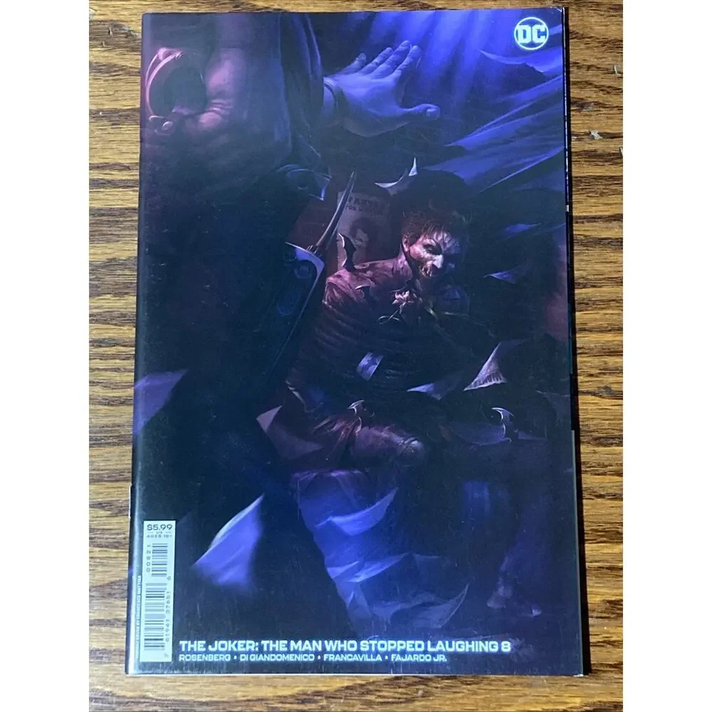 Joker: The Man Who Stopped Laughing #8B DC 2023 Francesco Mattina variant